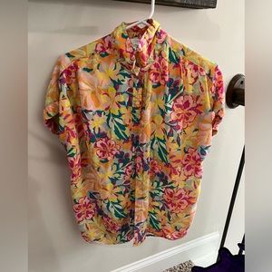 Button Up Hawaiian Shirt